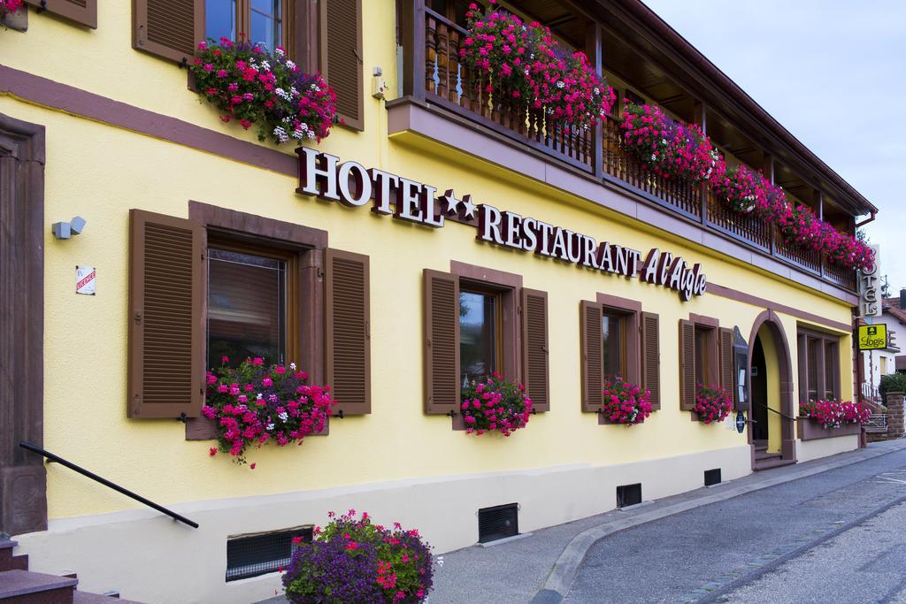 Restaurant A L'Aigle Hotel Wimmenau Ngoại thất bức ảnh